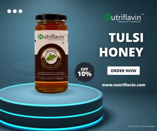Tulsi is the best herb for any health issue. It aids in the fight against many bacterial and viral infections. Tulsi honey is used to treat colds and coughs. Suitable for everyone Nutriflavin combines the benefits of Tulsi and honey. Increase your immunity by including Nutriflavin's Tulsi honey in your diet. Now available at https://nutriflavin.com/tulsi-honey/