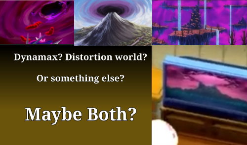 I wonder if distortion world isn't going to appear that maybe we get something new in postgame