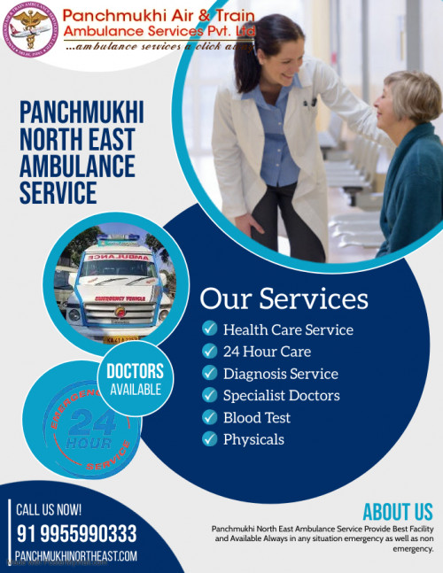 Panchmukhi North East Ambulance Service in Nongpoh without a clear vision and motive is just like an empty bottle, but we believe that ambulance service providers have a goal of diminishing the consequence of a health emergency by providing instant medical aid.
More@ https://bit.ly/3AquUtt