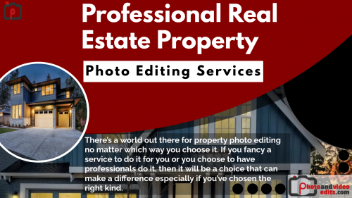 Professional Real Estate Property Photo Editing Services