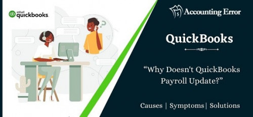 Quickbooks Payroll Won’t Update is a common problem faced by many QuickBooks users. However, to use the best features of any application, you have to keep it updated. You might be wondering why it happens. Well, there are several reasons behind it. To make it easy for you, we have listed the major reasons below. Possible reasons why QuickBooks Payroll wont Update or users getting issues during downloading, system configuration, or installing tax table updates. not have the necessary permissions to access the file after updating the software. The error messages make sense that this is a network issue and QuickBooks Payroll can’t associate with the internet, so first, you want to fix the QuickBooks errors to determine this issue. https://payroll.bigxperts.com/quickbooks-payroll-wont-update/