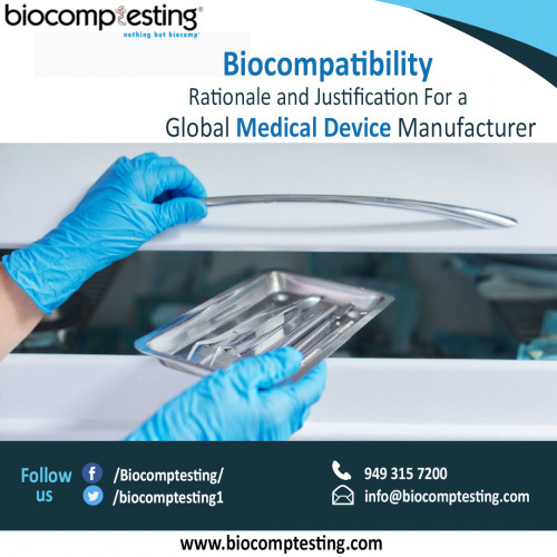 Medical Devices equipment play an important role in helping doctors analyze and monitor patients. We provide Justification For a Global Medical Device Manufacturer service at competitive price. For more information you can call 949-315-7200 at this number.
http://www.biocomptesting.com/case-studies/case-studies-4/