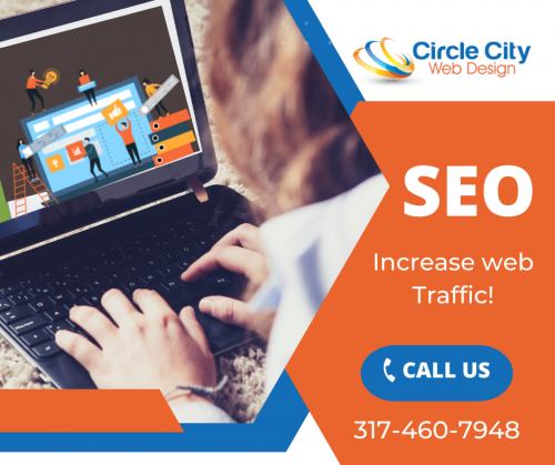 SEO is one of the online marketing strategies to help businesses reach the next level and attract more traffic with the ultimate goal of customers that delivers a profitable return on investment. Send us an email at Heather@CircleCityWebDesign.com for more details.