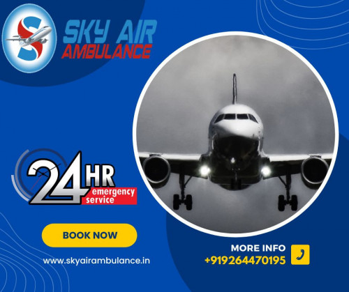 Sky Air Ambulance from Patna to Delhi is active to provide quick patient transfer service with fabulous medical care. We are any time ready for convenient patient transfer for transportation of the patient at a very low rate. 
More@ https://bit.ly/2U7PdDU