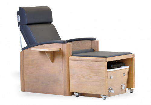 Anagh is luxury design professional Pedicure Spa Chair from Esthetica. Crafted with natural wood frame structure and natural wood veneer for aesthetically appealing design. We have used pipe less hydro-massage function in the basin to support general spa hygiene.

https://www.spafurniture.in/products/anagh-pedicure-spa-chair/