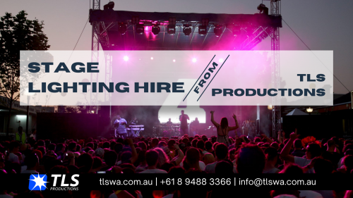 TLS Productions has the stage lighting systems and expertise to accomplish the most demanding and awe-inspiring lighting production for any stage or concert. Our stage lighting Perth services are renowned all over Australia. #StageLightingPerth #EventManagement #TLSProductions

https://www.tlswa.com.au/hire/concert-lighting/