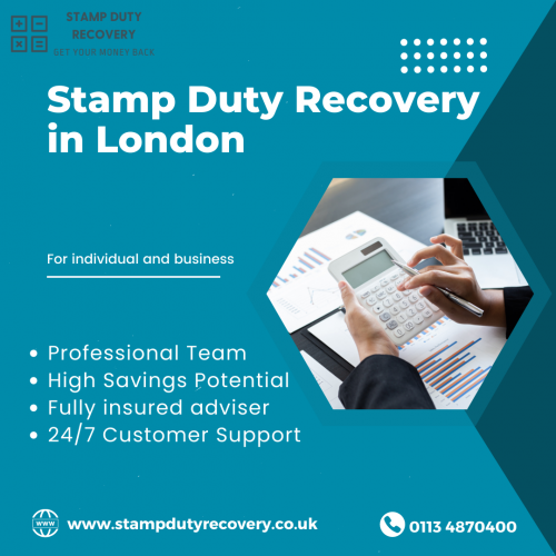 We advise individuals, landlords, companies, solicitors, non-residents, and other professionals and recover Stamp Duty by applying for a rebate. We offer this on a no win no fee basis.


Our Website: https://stampdutyrecovery.co.uk/
Business Email: info@stampdutyrecovery.co.uk
Address: 327 Roundhay Road, Leeds LS8 4HT
Phone: 0113 4870400

#StampDutyRecoveryinYorkshire #StampDutyRecoveryYorkshire #StampDutyRecovery #StampDuty #PropertyTax #Manchester #stampdutyrecoveryinmanchester