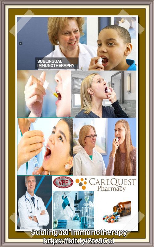CareQuest Pharmacy is the best place in LA, USA for Sublingual immunotherapy.  https://bit.ly/2tv9Cei