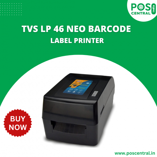 TVS Printer LP 46 is a barcode label printer that comes with the latest design and technology. This printer has a 150mm print speed, making it the perfect choice for your workplace. TVS Barcode Printer LP 46 Neo allows up to 48 characters per line with crisp and sharp prints. It has a USB interface makes it easy to use and easy to maintain, which also saves you money. This printer size is small so if you have a small space, don't worry it can be mounted anywhere. To get this product, visit the POS Central India website. Visit https://www.poscentral.in/tvs-lp-46-neo-barcode-label-printer.html