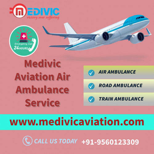 Medivic Aviation Air Ambulance in Bangalore offers the top emergency and non-emergency medical transport service with all equipped medical setup for the proper care of the patient during emergency shifting hours. 

More@ https://bit.ly/2V2Y7Ee