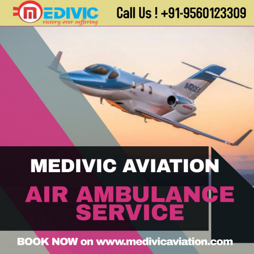 Medivic Air Ambulance Service in Jamshedpur 24 hours is reliable and transparent so you can anytime avail the best medical transport service with improved medical setup at a realistic booking price.  
More@ https://bit.ly/2A1hqF9
