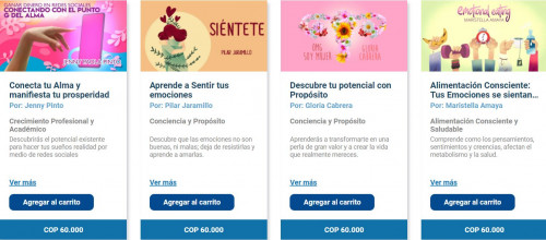 Hemos diseñado una metodología para la elaboración de tu curso, muy sencilla y te la explicamos paso por paso. Lo más importante es que tengas muy claro, cual de todos los temas es el que más te apasiona.. Comienza por ese, recuerda que luego cuando adquieras la práctica, podrás crear cuantos cursos quieras en TransformatePRO. ¿Iniciamos de la mano juntos este primer paso de la Ruta del Mentor? Transformatepro, te acompañará en cada paso de la Ruta del Mentor. Por lo que empieza descargando el modelo del curso que hemos diseñado para tu orientación y guía. Podrás contactarnos en cualquier momento de requerir nuestro soporte. Nuestro equipo, estará muy atento a apoyarte.

https://transformatepro.com/t-events

Targeted words - Arcángeles y Cristales: Conéctate y sincronízalos
Conéctate con tu ángel
Manifesta la vida que sueñas
Entrena a tu Campeón Interior
Método de Entrenamiento Físico-Consciente
Entrenamiento Mente-Cuerpo: alcanza tus objetivos de forma divertida
Transforma tu Salud
Diseño de personajes de Cartoon
Técnicas de Pintura con Óleos
Fotografía Básica para Instagram
Técnicas de Pintura Artística y Decorativa