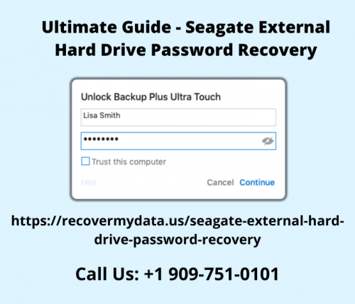 Ultimate Guide Seagate External Hard Drive Password Recovery
