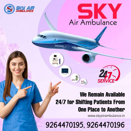 Sky Air Ambulance from Amritsar to Delhi gives all types of medical equipment at a low cost. You can simply bed-to-bed patient transfer from Amritsar to any city in India for the finest medical treatment. We are always set 24*7 hours for the patient's critical transfer.
Web@: https://bit.ly/3TWXQk3