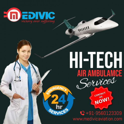 Medivic Aviation Air Ambulance from Chennai to Delhi provides a superb and enhanced medical transport service with all medical setups for the convenient shifting of the patient in any emergency and nonemergency medical cases. 

More@ https://bit.ly/3QdNBpJ
