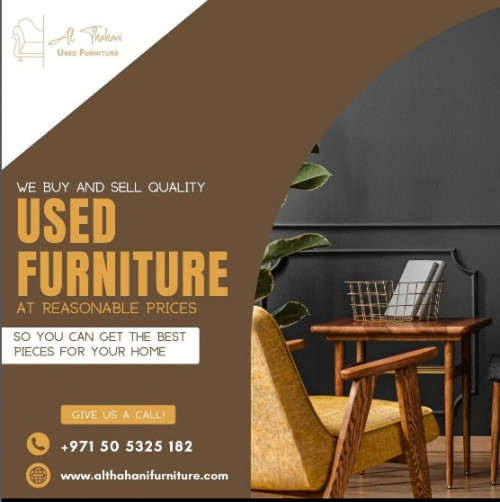 One of the best used home appliances & used furniture buyer/seller in Abu Dhabi. Established in 1989 have over 30 years of experience, we are 2nd generation family of furniture and believe that when you choose a piece by us a relationship begins.
More Detail: https://www.althahanifurniture.com/
#UsedFurnitureinAbuDhabi #Used #Furniture #Abu #Dhabi # #abudhabi