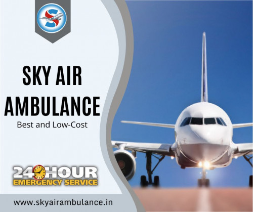 Sky Air Ambulance from Delhi is shifting the patient with a full hi-tech medical system for problem-free patient transportation. Utilize our service for transportation of the patient with magnificent medical features at any time as per need.
More@ https://bit.ly/2uLdd5N