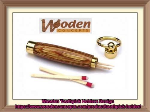 Searching for versatile wooden toothpick holders? Wooden Concepts provide stylish toothpick holders which can store toothpicks, emergency money or matches.
https://www.woodenconcepts.com/product/toothpick-holder/