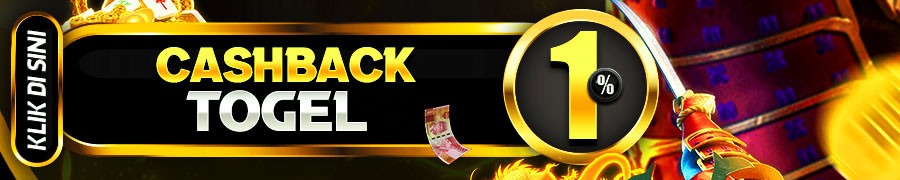 CASHBACK TOGEL 1%