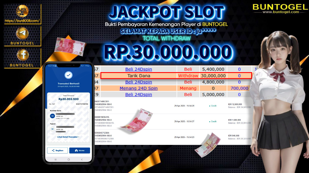 BUKTI BAYAR BUNTOGEL