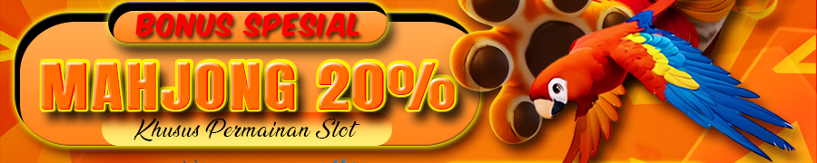 AROMA4D BONUS MAHJONG 20%