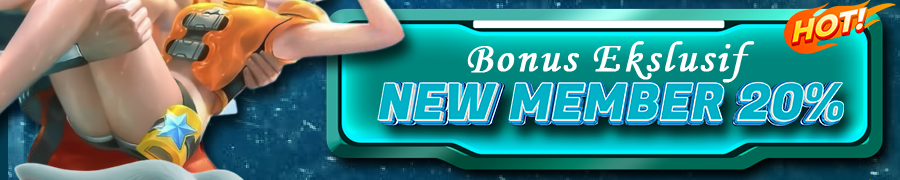 BERSIH4D BONUS EKSKLUSIF NEW MEMBER 20%