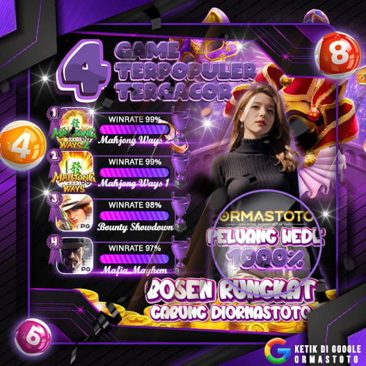 ORMASTOTO - BANDAR TOTO MACAU DAN SLOT TERPERCAYA