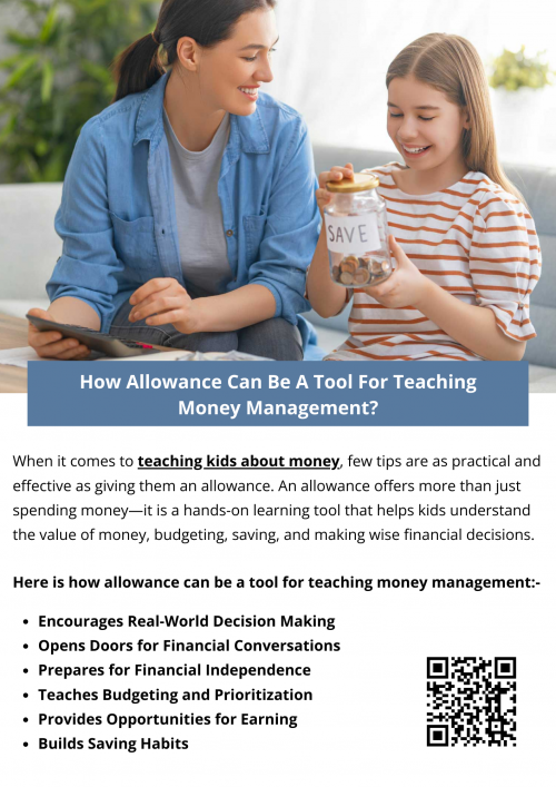 Using allowance as a tool for teaching kids about money management turns a simple weekly or monthly transaction into a powerful life lesson. With guidance and structure, kids can develop healthy financial habits that empower them to make smart money choices well into adulthood. It’s never too early to start building a strong financial foundation. To know more visit here https://inflationeducation.net/
