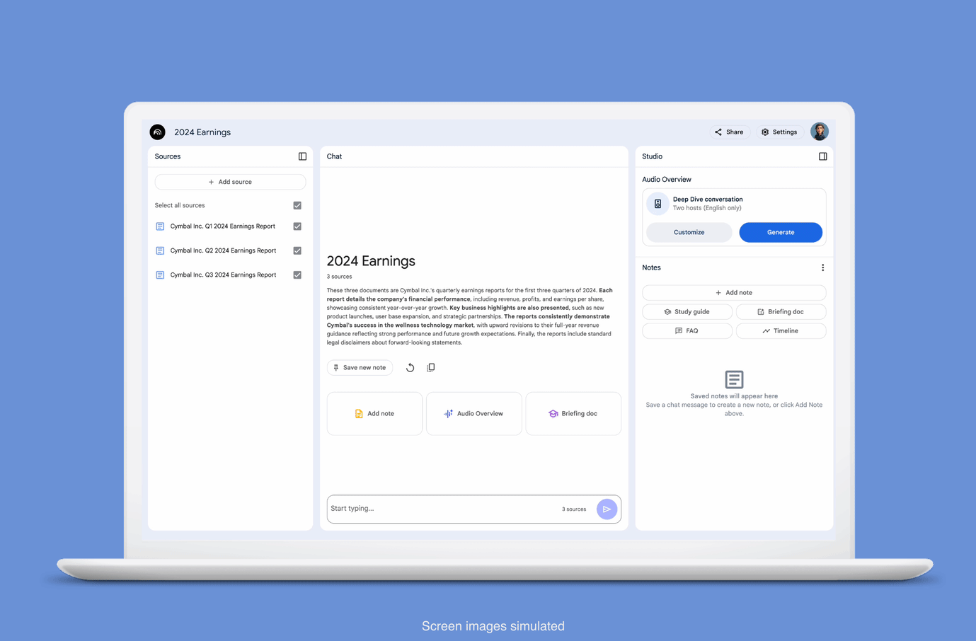 NoteBookLM - AgentSpace