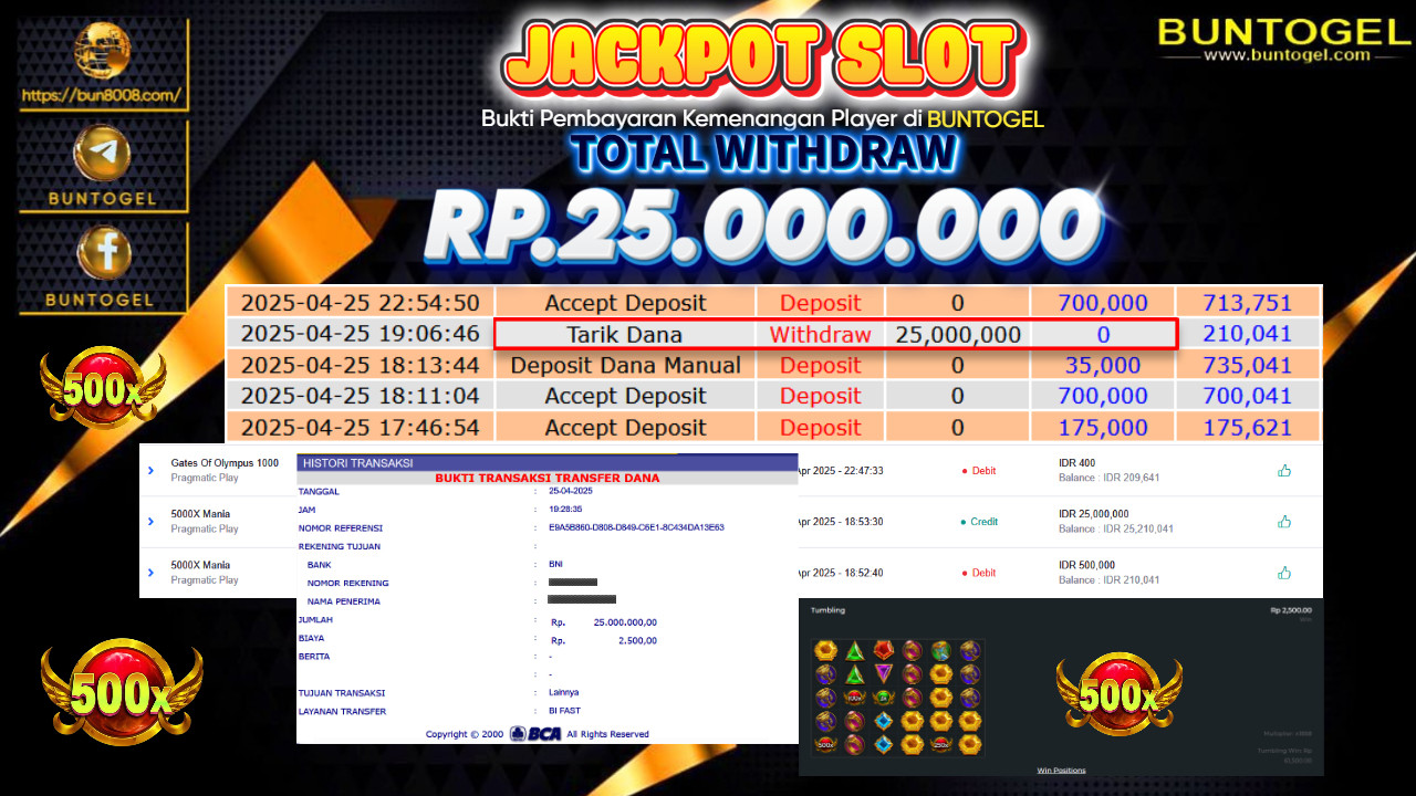 BUKTI BAYAR BUNTOGEL