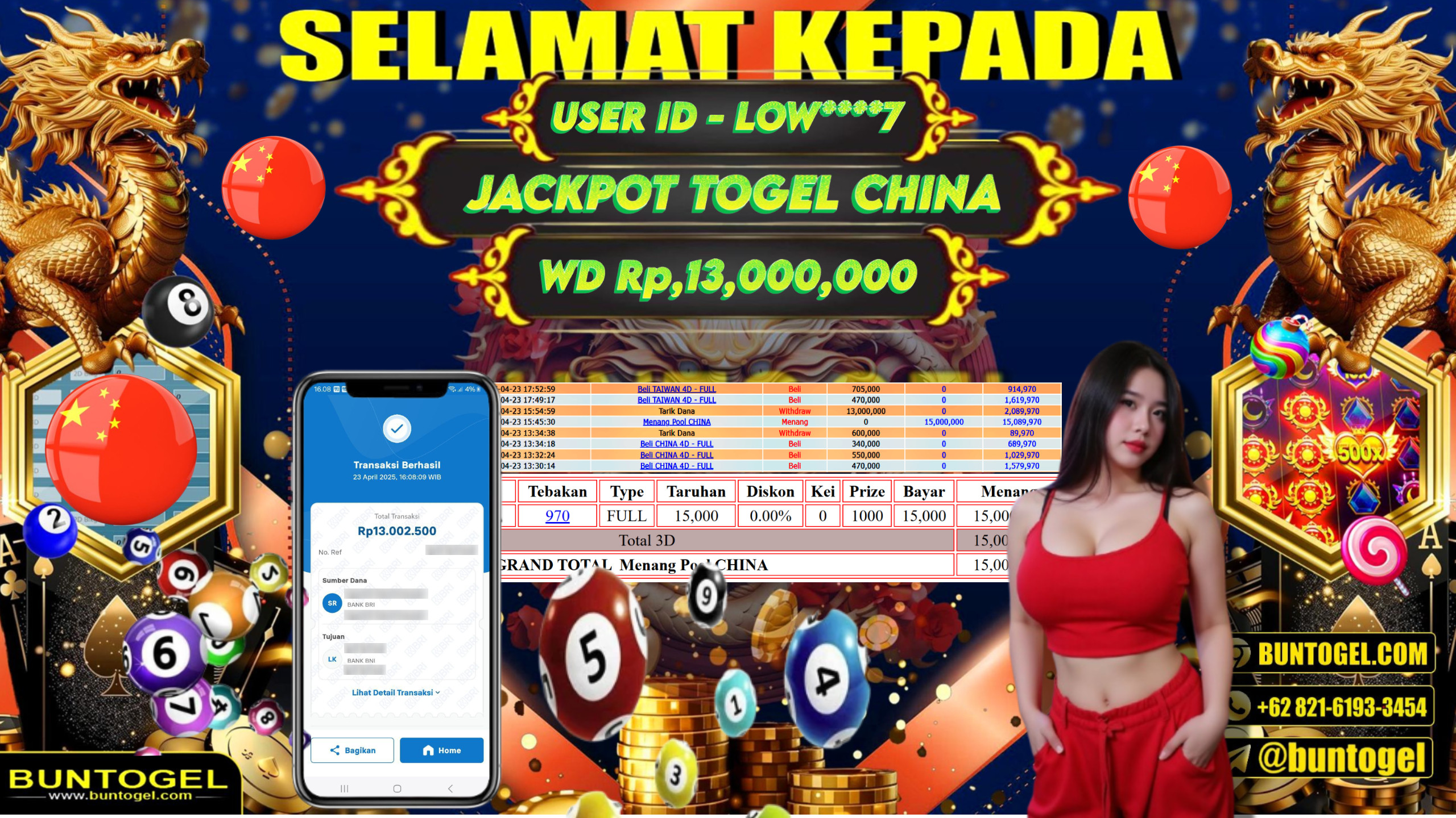 BUKTI BAYAR BUNTOGEL
