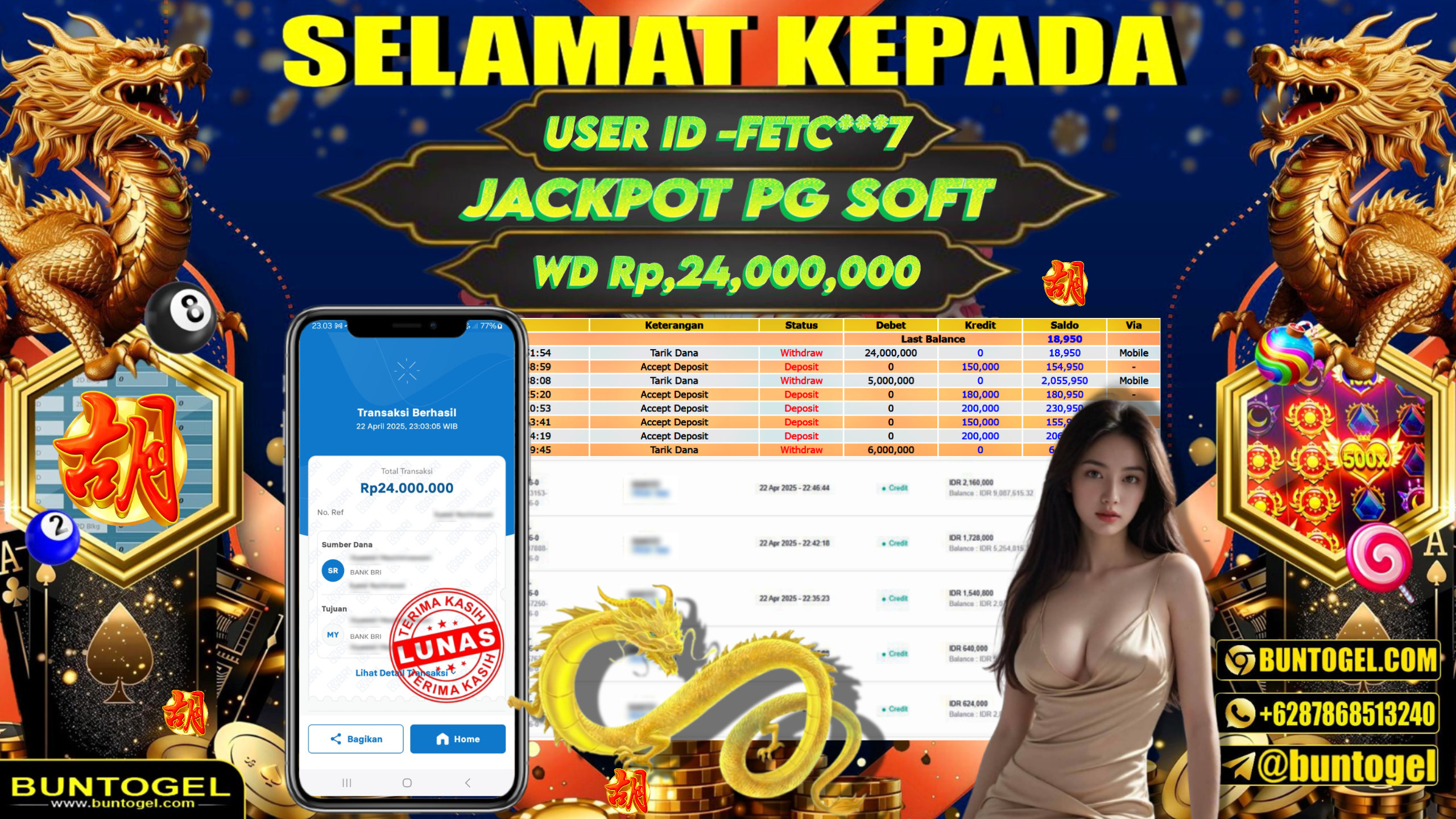 BUKTI BAYAR BUNTOGEL