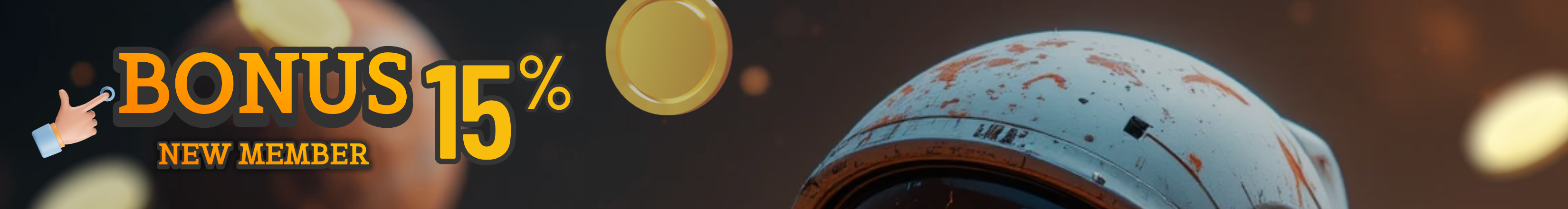 Bonus New Member 15% Semua Games & Harus Wajib Claim ( Tidak Berlaku Untuk TOGEL ) ( DEPOSIT PULSA TIDAK BOLEH BET TOGEL JUGA )
