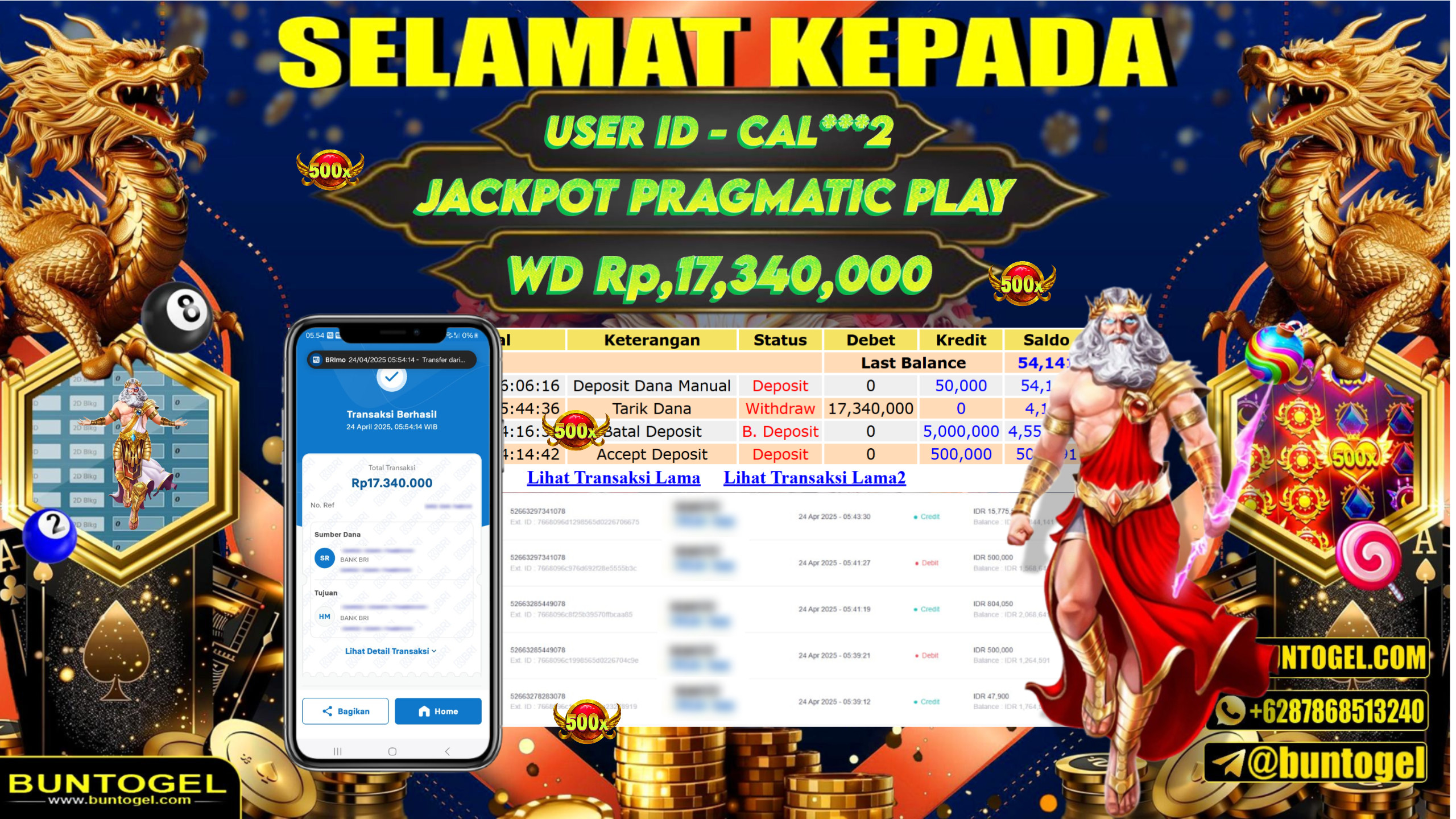 BUKTI BAYAR BUNTOGEL