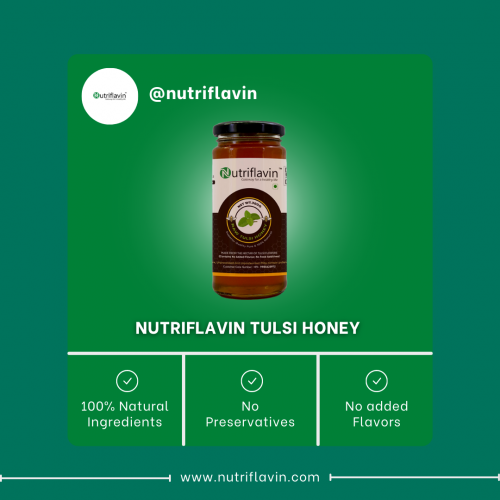 Tulsi is the most effective herb for any health problem. It helps to fight many bacterial and viral infections. Colds and coughs are treated with Tulsi honey. Nutriflavin, which is suitable for everyone, combines the benefits of Tulsi and honey. Increase your immunity by consuming Nutriflavin's Tulsi honey. Buy now: https://nutriflavin.com/product/tulsi-honey/