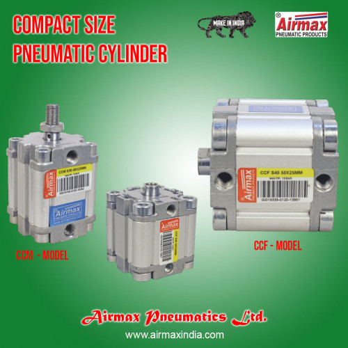 Airmax pneumatic is a leading manufacturer and exporter of a compact pneumatic cylinders in Ahmedabad.