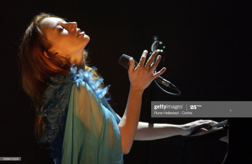 Tori Amos performs at the Hammersmith Apollo. (Photo by rune hellestad/Corbis via Getty Images)