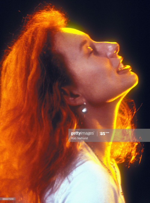 NETHERLANDS - APRIL 07:  Photo of Tori AMOS; Tori Amos, Paradiso, soundcheck, Amsterdam, 7-04-1994  