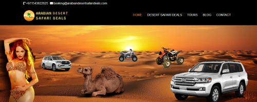 Find the best desert safari deals and offers online, starting from 40 AED. Call us @+971543622625 for Best desert safari Dubai packages! https://www.arabiandesertsafarideals.com/

Dubai has the world’s most inspiring engineering and architectural feats such as the Burj Khalifa, Palm Islands, and the Dubai fountains. Millions of tourists or visitors attracted to the wonderland of Dubai.  Dubai is also famous for adventures such as Dubai Desert Safari tour. Dubai Desert Safari is one of the renowned tourist attractions, which has been toured by the millions of tourist every year.  The Desert Safari tour start with pick-up facility from your home, hotel or other centralized location. The transportation services depend on the different type of desert safari Deals. We offer various tour packages that include many things at affordable desert safari Dubai. Our experienced team kindly welcomes you to the adventurous world of Desert Safari after leaving fantastic city view behind the desert dunes.  You will cross and feel the natural beauty of Dubai Desert and test your driving in Red Sand with our drivers.

#Desertsafarideals #Desertsafaripackages #Desertsafarioffers #Desertsafari #DesertsafariDubai #Dubaidesertsafari #Hattamountaintour #Hattatour #VIPdesertsafari #Desertsafariquadbike #Bestdesertsafari #Eveningdesertsafari #Morningdesertsafari