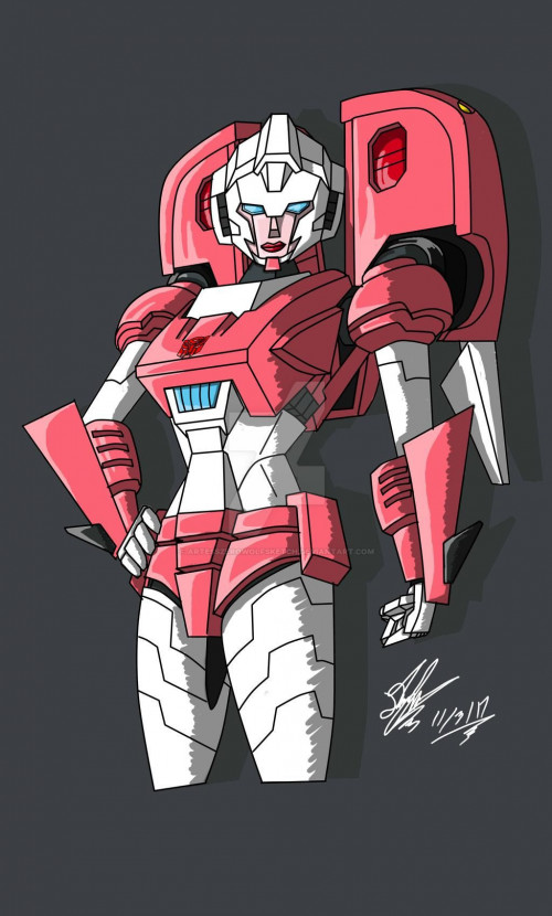 idw arcee by artesszerowolfsketch dbsks0t fullview