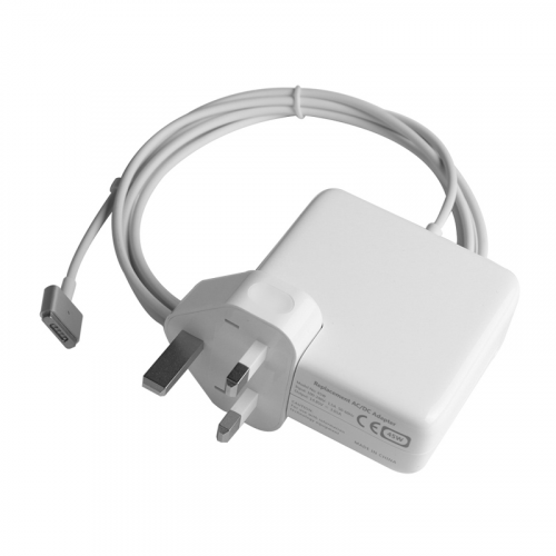 45W Apple MacBook Air A1466 UK Adapter Charger

https://www.adapterworld.co.uk/apple-c-1_18/45w-apple-macbook-air-a1466-uk-adapter-charger-p-148472.html

Product Information

Input:100-240V / 50-60Hz

Voltage-Electric current-Output: 14.85V-3.05A-45W

Size of the plug: 5-pin T-tip

Color: White

Condition:New,

Warranty: 1 Year Warranty and 30 Days Money Back

Package Include:

1 x Apple Charger