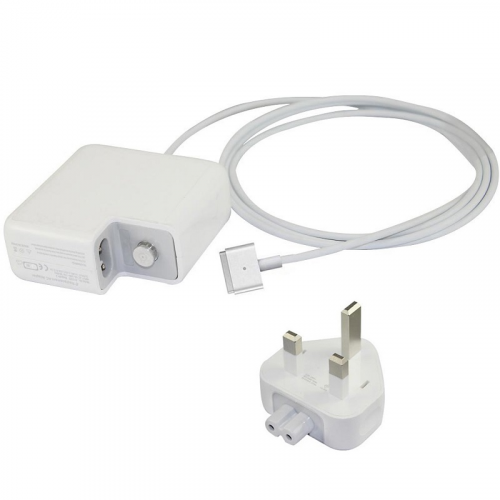 60W Apple A1435 Magsafe 2 UK Adapter Charger
https://www.adapterworld.co.uk/index.php?main_page=product_info&products_id=148832
Product Information
Input:100-240V / 50-60Hz
Voltage-Electric current-Output:16.5V-3.65A-60W
Size of the plug: 5-pin T-tip
Color: White
Condition:New
Warranty: 1 Year Warranty and 30 Days Money Back
Package Include:
1 x Apple Charger