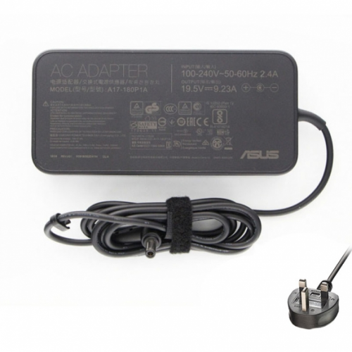 Original Asus ROG Strix GL504GM-ES192T UK Adapter Charger 180W

https://www.adapterworld.co.uk/asus-c-1_10/original-asus-rog-strix-gl504gmes192t-uk-adapter-charger-180w-p-160407.html

Product Information

Input:100-240V / 50-60Hz

Voltage-Electric current-Output: 19.5V-9.23A-180W

Size of the plug: 6.0mm / 3.7mm with 1 Pin

Color: Black

Condition: New,Original

Warranty: 1 Year Warranty and 30 Days Money Back

Package Include:

1 x Asus Charger

1 x Power Cable with UK Plug