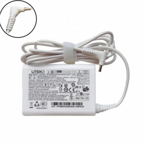 Originele Acer Chromebook CB3-131-C2EW White Adapter Oplader 65W
https://www.30adapters.nl/originele-acer-chromebook-cb3131c2ew-white-adapter-oplader-65w-p-518.html
Product informatie
Input:100-240V / 50-60Hz
Output: 19V-3.42A-65W
Connector: 3.0mm / 1.0mm no Pin
Kleur: Wit
Conditie: nieuw,Originele
Garantie: 12 maanden garantie en 30 dagen geld terug
Pakket inbegrepen:
1 x Acer Adapter
1 x EU-PLUG Kabel