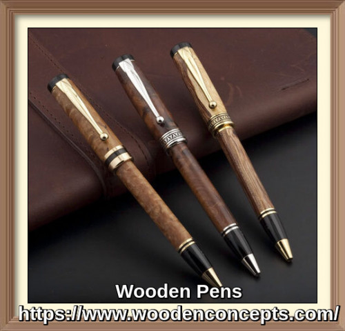 Handmade wood pens of Wooden Concepts make beautiful gifts and showcase the quality of wood material we use as well as the expertise and creativity of our woodwork. The pens are perfectly suited for those who love to use larger and heftier pens, having made of wood such as Dymondwood Fuchia, Hazelnut, Heritage Oak, Indigo Royalwood, Madras and Magnum.
https://www.woodenconcepts.com/