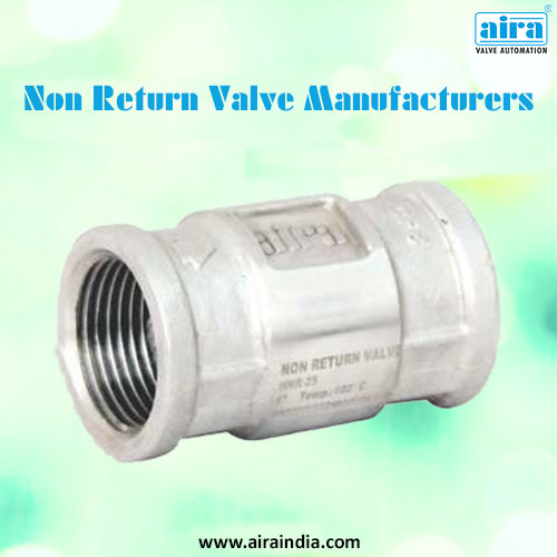 We are Leading High-Pressure Non-Return Valve Manufacturers who also make Non-Returning Valves in India. We Supply a broad range of Non-Return Valve Products.