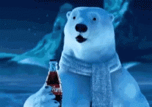 polar bear coca cola