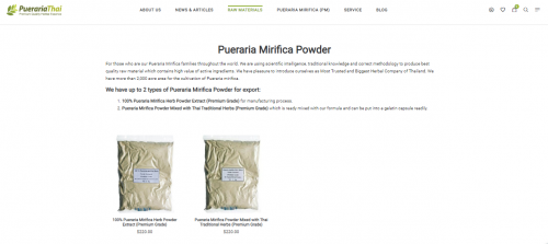 We are the #1 in planting and manufacturing premium Pueraria Mirifica Powder in the world We follow 5&#039;G concept plantation, produce its best quality.
Visit Web:- https://www.puerariathai.com/pueraria-mirifica-powder/
