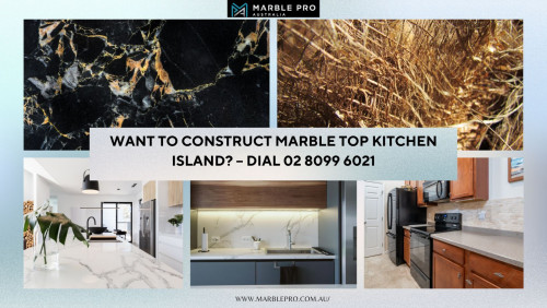 For the construction of marble top kitchen island, there is a need for hiring professionals. No need to worry about it because the experts of Marble Pro are right here to work on your behalf. In case you want to talk to our team for any queries, we are available at 02 8099 6021 now.