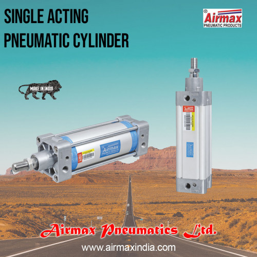 We are the noble manufacturer and supplier of Single Acting Pneumatic Cylinder in India. We have a wide range of pneumatic cylinders.